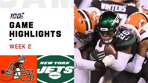 jets vs browns highlights|browns vs jets box score.